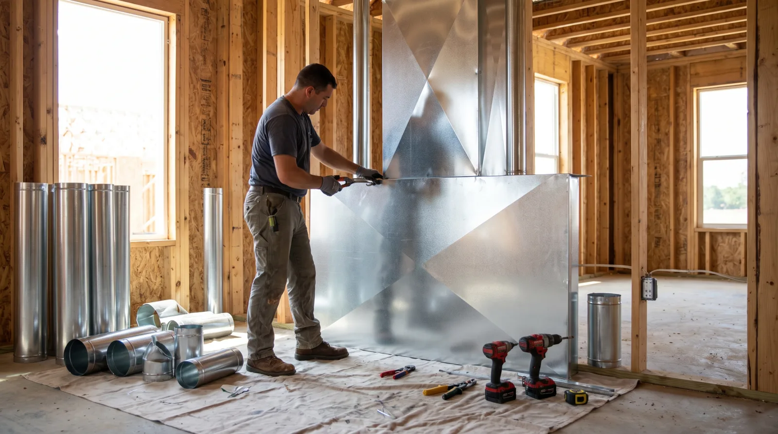 Air Duct Installation in Enid, OK by American Air Duct Cleaning Enid